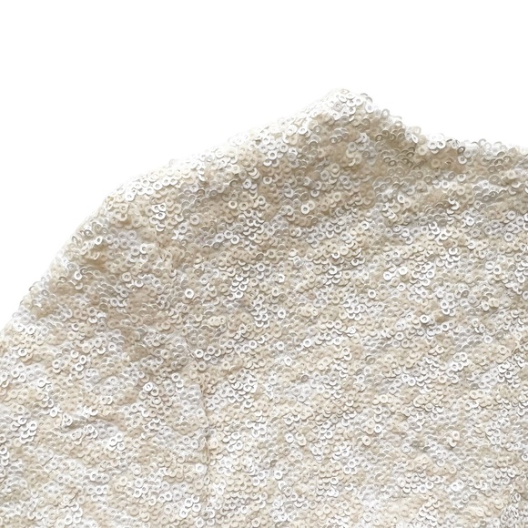 Dress the Population Bridget Sequin Dress in Pearl | EXTRA SMALL - Picture 5 of 8